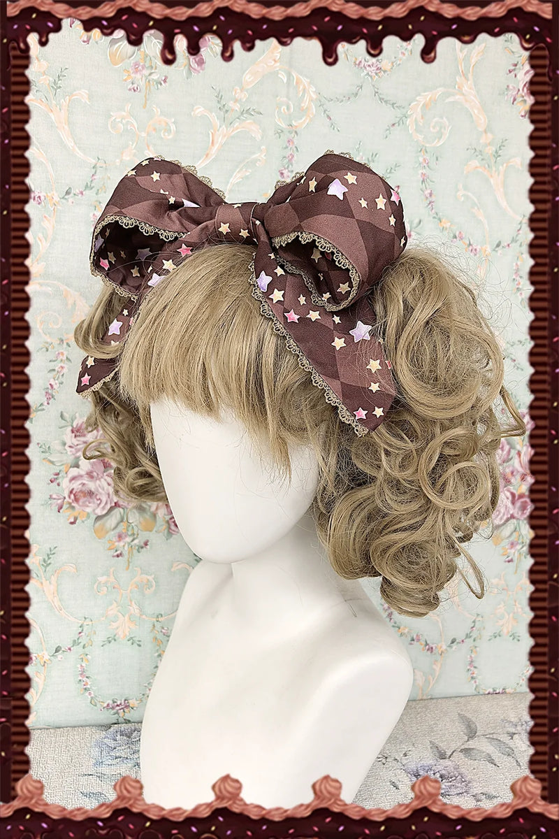 Cream Meow - Sweet Lolita JSK, Cat Print Coffee KC Only (one size / choose M) S