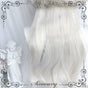 Silver White Hair Curtain