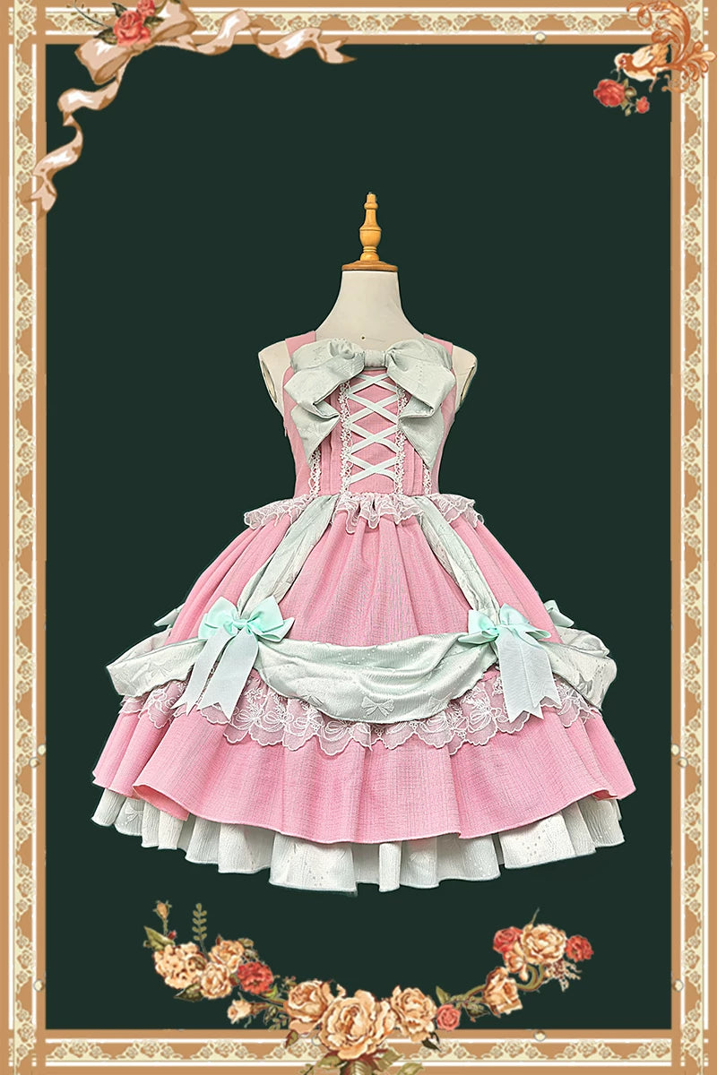 Infanta - Gift Box - Lace-Up Ruffle JSK & Accessories