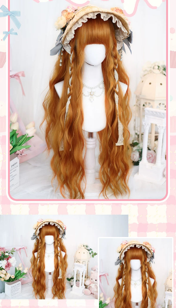 Dalao Home Huayan orange-brown curly wig - additional view 1