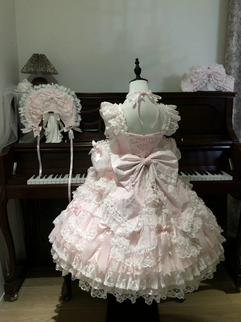 Pear Island Tea - Misty Moon Dream - Sweet Lolita JSK dress