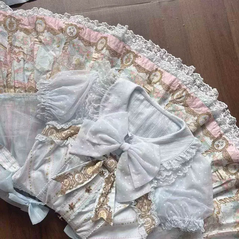 Sweetheart Dream Machine - Summer Doll Collar - Inner blouse with lace trim
