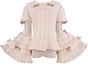 Off-white Blouse with pink bows Only / S