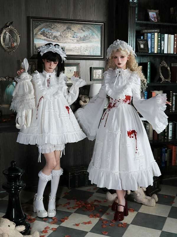 With PUJI - Cruciform - Gothic Lolita OP Dress product view