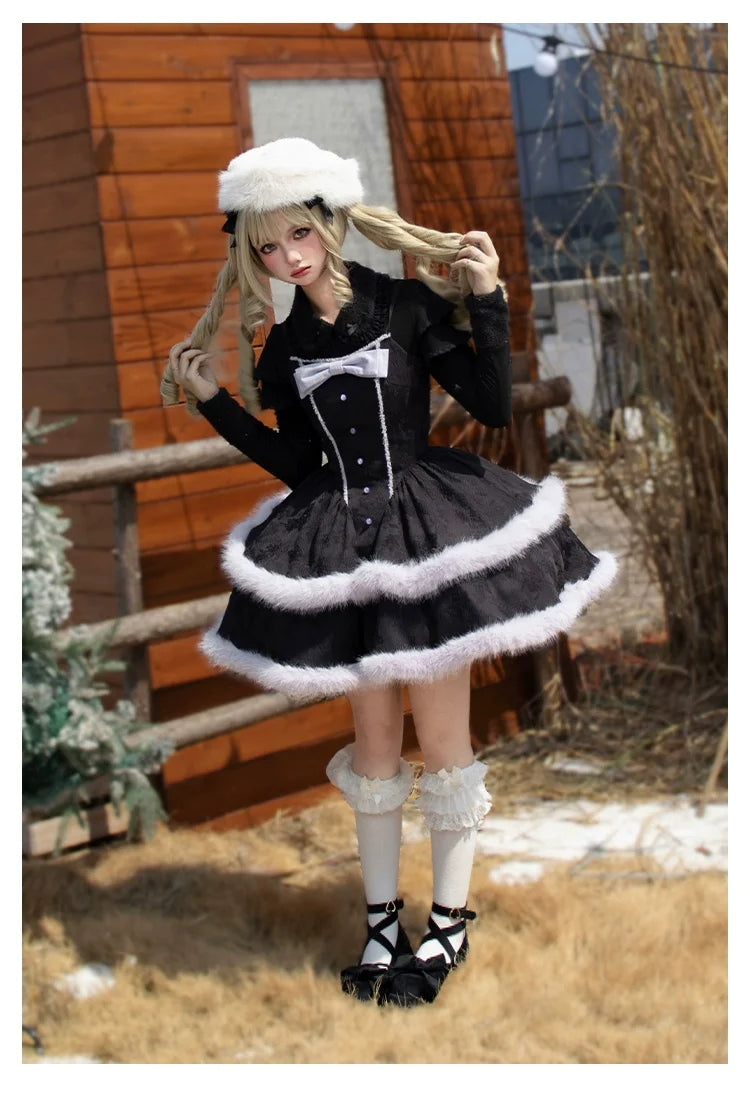 With PUJI - Sweet Lolita Innerwear Autumn and - Winter Lolita Sweater Other Surprise