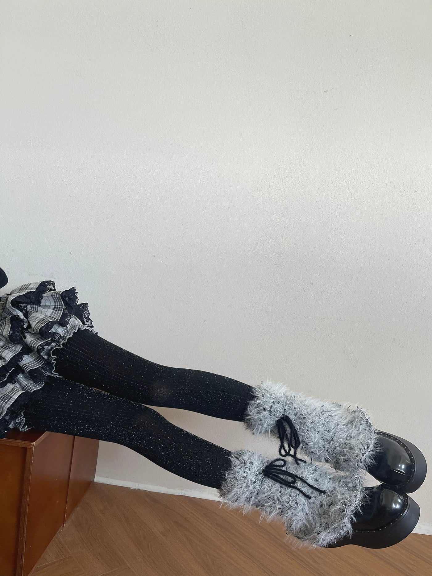 Sock Noble - Sparkle Knit - Tights and sock covers with sparkle accents