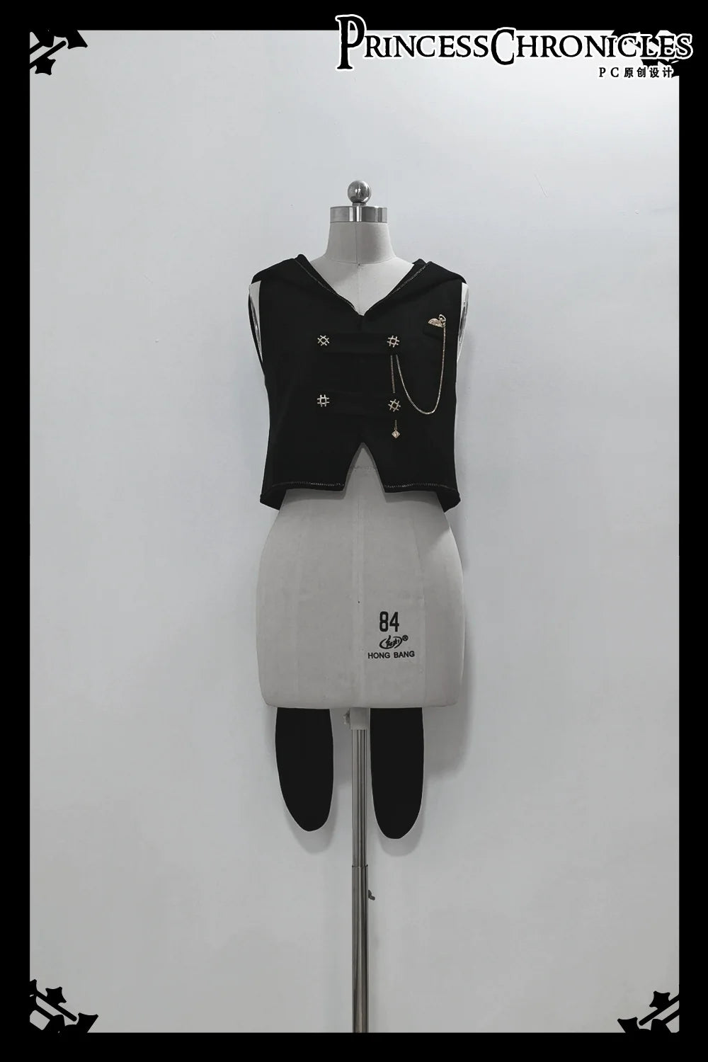 Desperate Bunny - Ouji Lolita Vest Shorts Set (2XL L M S XL XS) 33186:411910