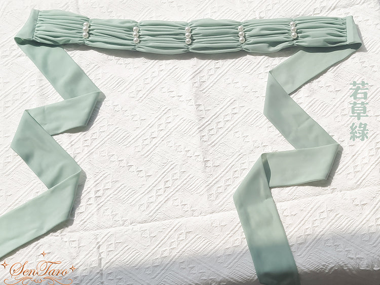 Sentaro - Elegant Lolita Multiple Colors - Waist Tie Neckwear