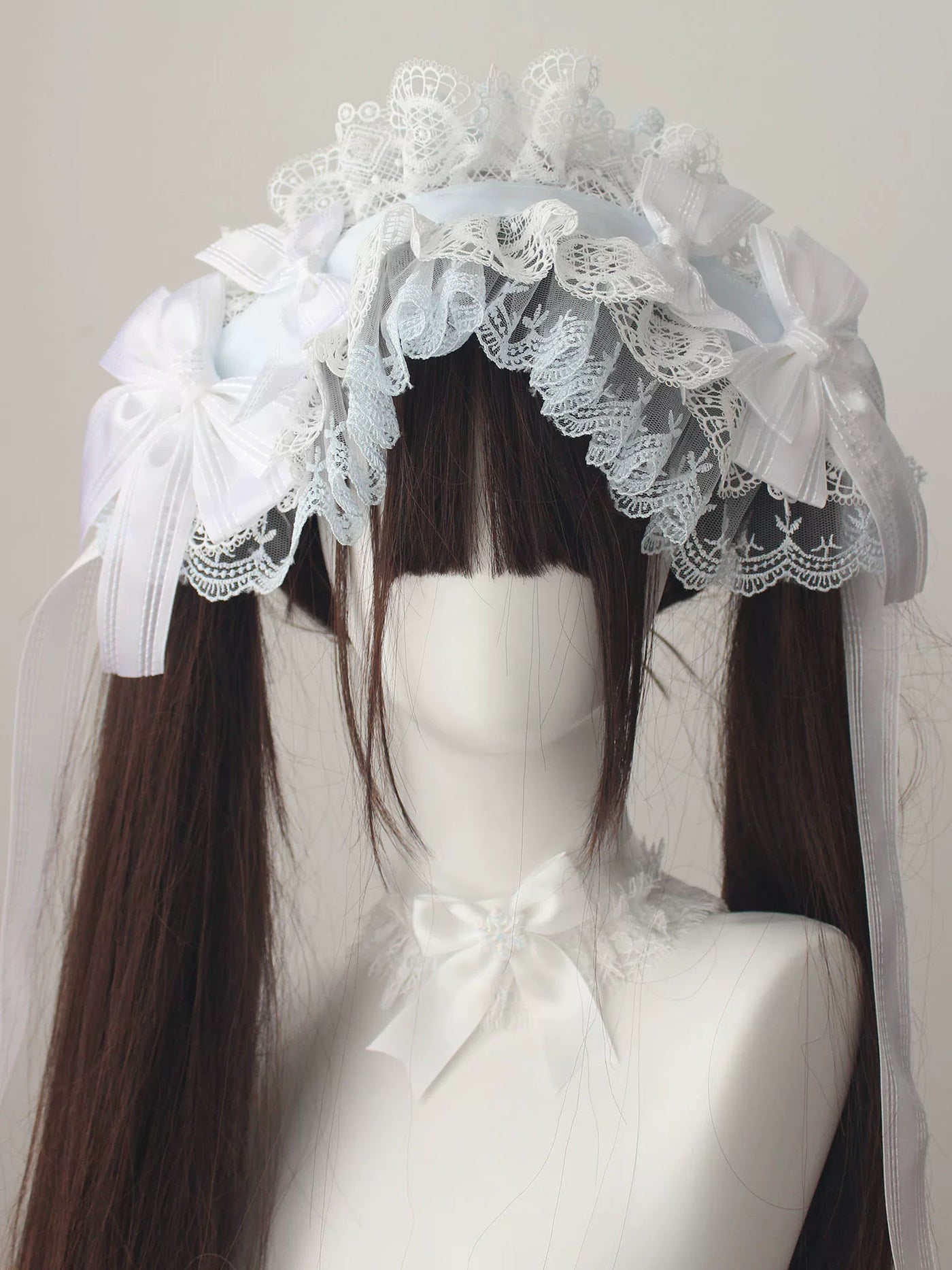 Deer Girl Handmade - Lace Veil Collection - Top Hats, KC, Arm Sleeves, Hanamaru, Headbands and Bonnets with Tulle