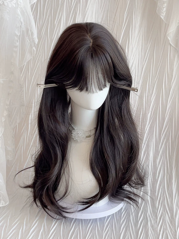 Kunkun Fish black-brown 55 cm curly hairpiece - view 1