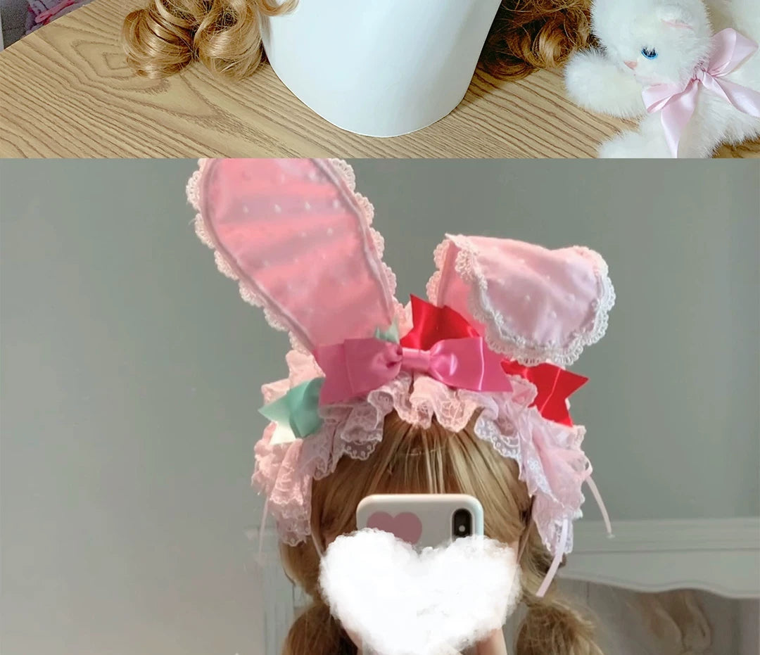 roji roji - Layered Ribbon Bow - Headwear with a Large Layered Ribbon Bow
