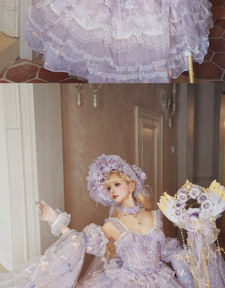 Cat Fairy - Princess on the Run - Lilac Lolita JSK