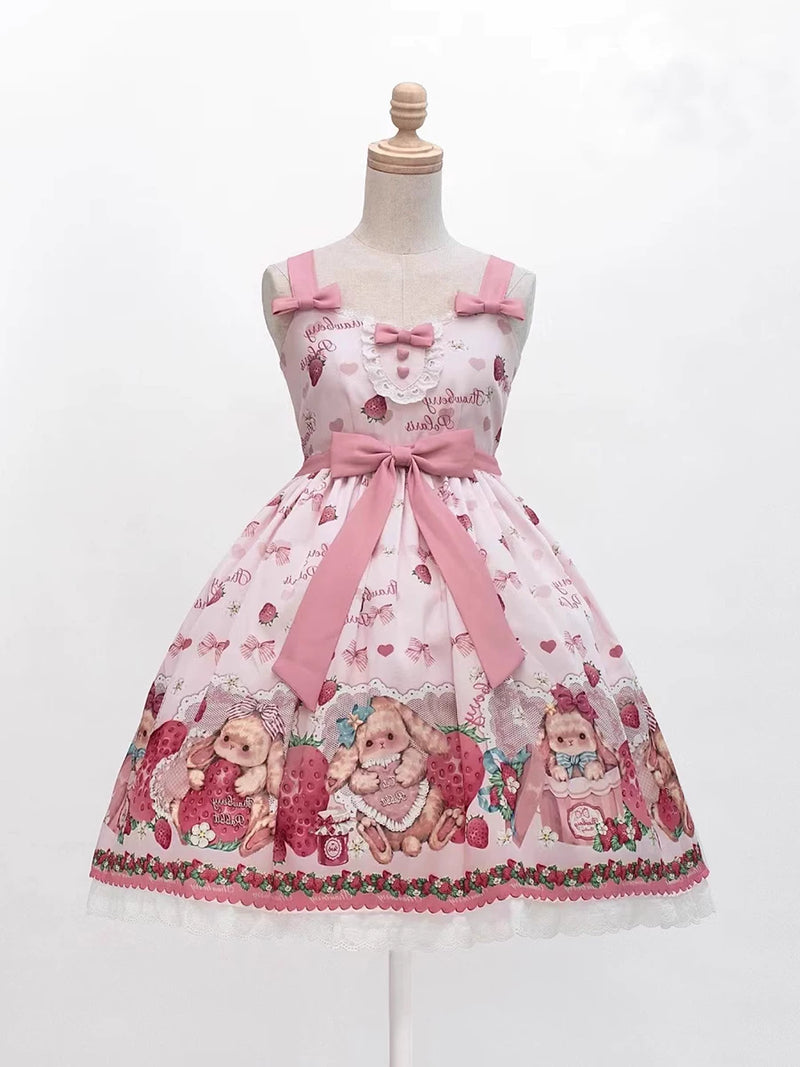 Yueele - Pink Summer - Plus-Size Lolita Outfit Set - detail view 5