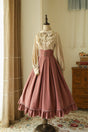 S / Jupe longue rose / En stock