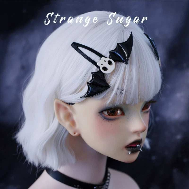 Strange Sugar - Gothic Hair Accessories Set Skulls - Sharks Lolita Clips Headbands Headwear