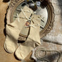 Apricot / One size (sizes 35-39)