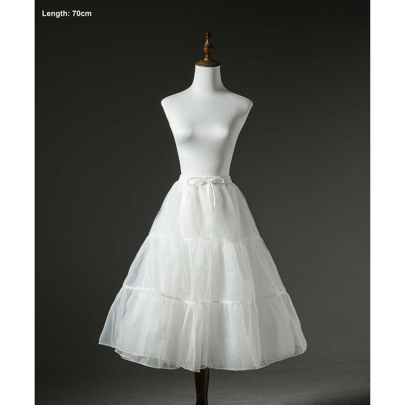Caged Bird Hotel - Extra-Long Four-Layer - Glossy Gauze Lolita Petticoat - English product details