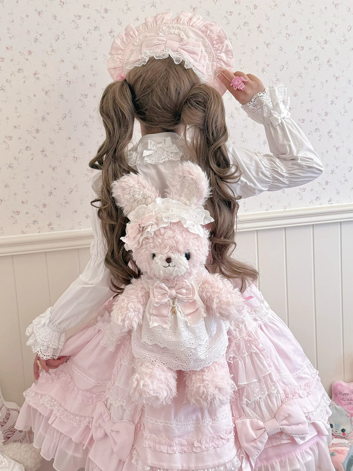 Lolita - Plush Rabbit Doll Lace Bag - Individually Selectable Lolita