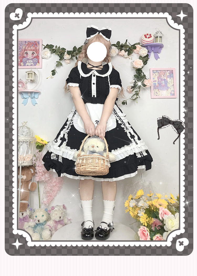 Niu Niu - Plus Size Lolita Nurse Summer OP - Dress OP Dress