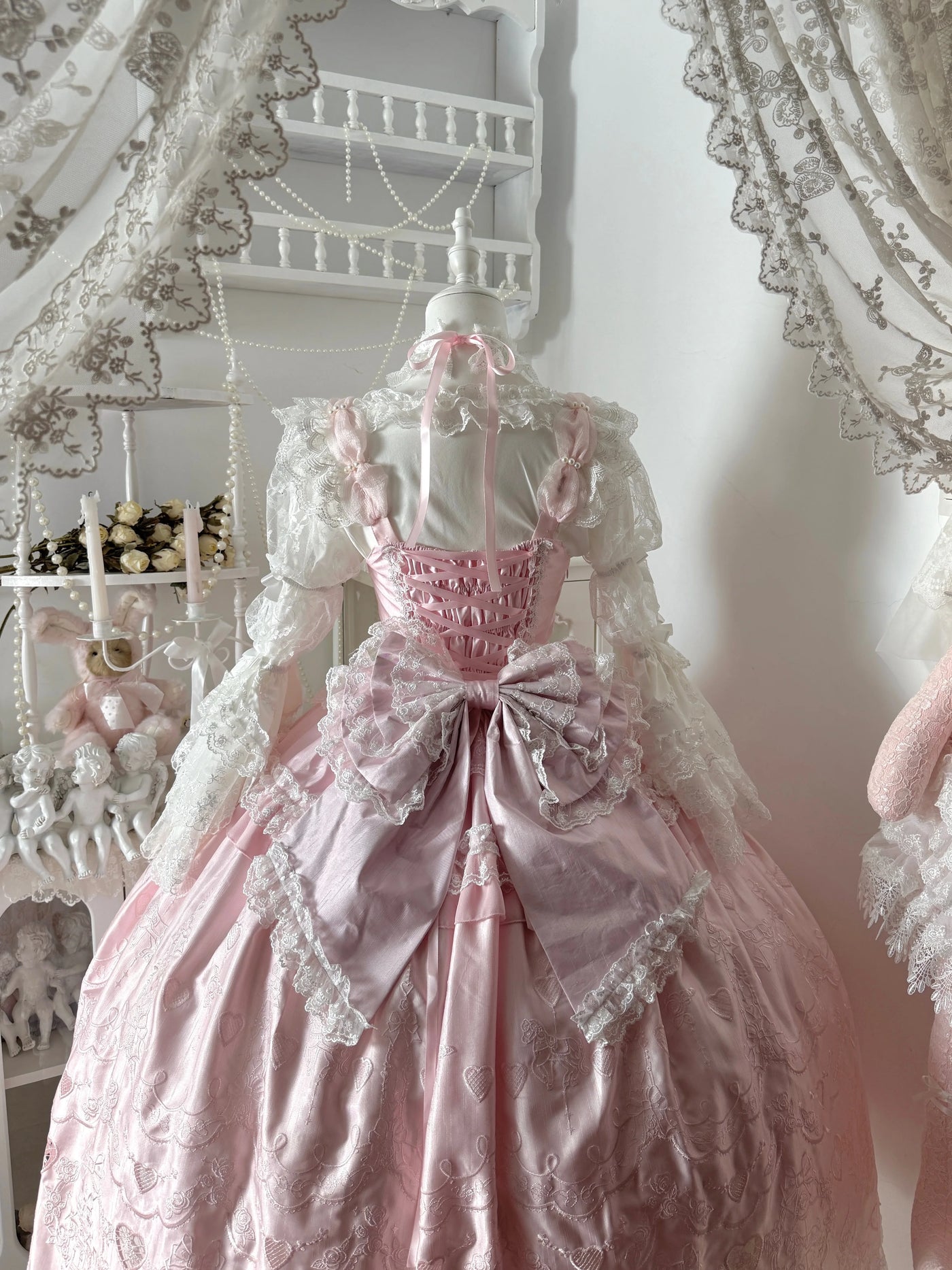 Floating Light Box - Floating City Spinning Poem - Sweet Lolita JSK