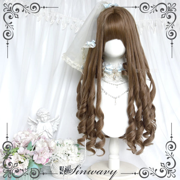 Sinwavy Fairy Trail flax brown Roman curl wig - view 1