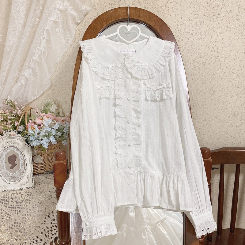 MIST - Doll Collar - Sweet Lolita blouse with a doll collar