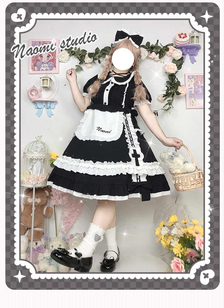 Niu Niu - Plus Size Lolita Nurse Summer OP - Dress OP Dress