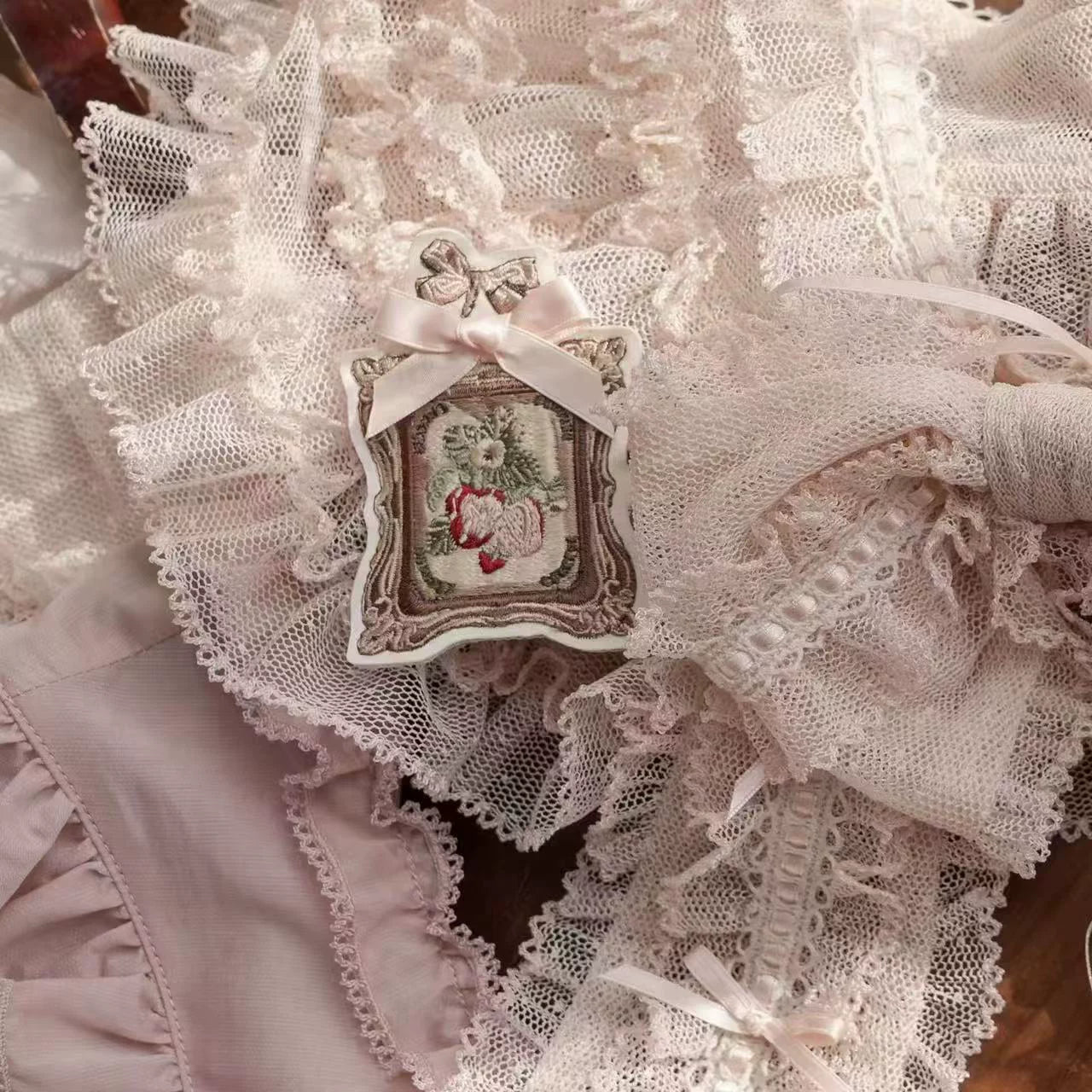 WF - Dessert Rabbit - OP/JSK with Coordinate Pieces and Embroidered Rabbit Motif