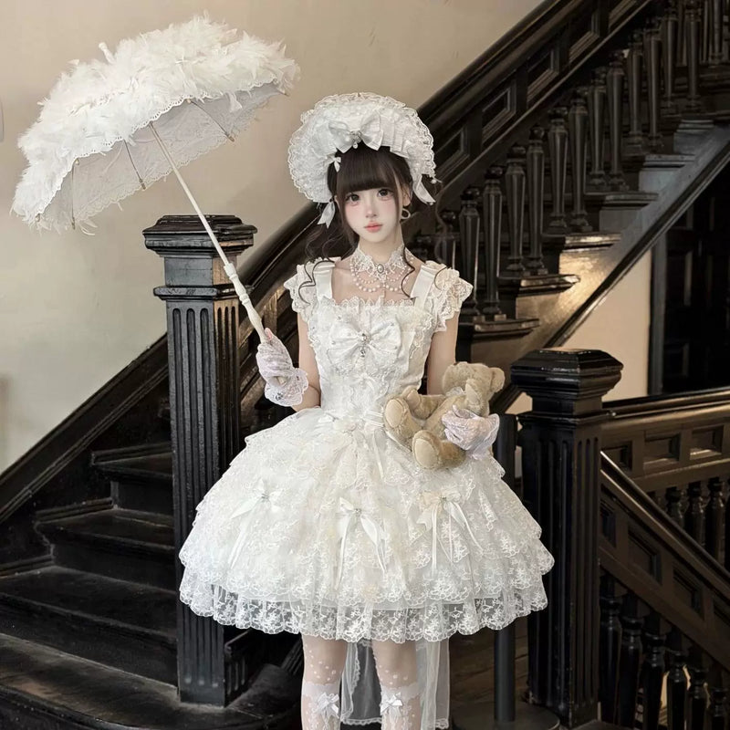 Confession Sweetheart - Light Feather Slumber - Tiered ruffle Sweet