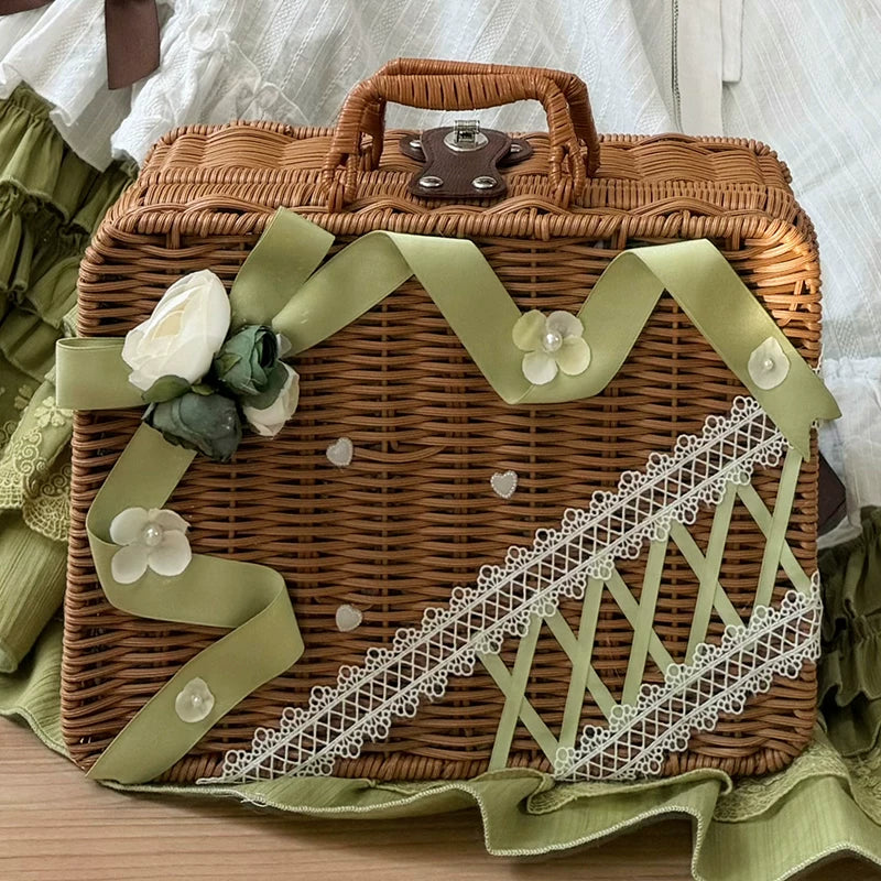Carol Goddess - Tasha's Garden OP - Olive green classic Lolita