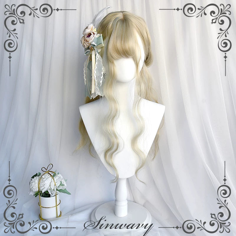 Sinwavy voluminous wool-curl wig with airy fringe - view 3