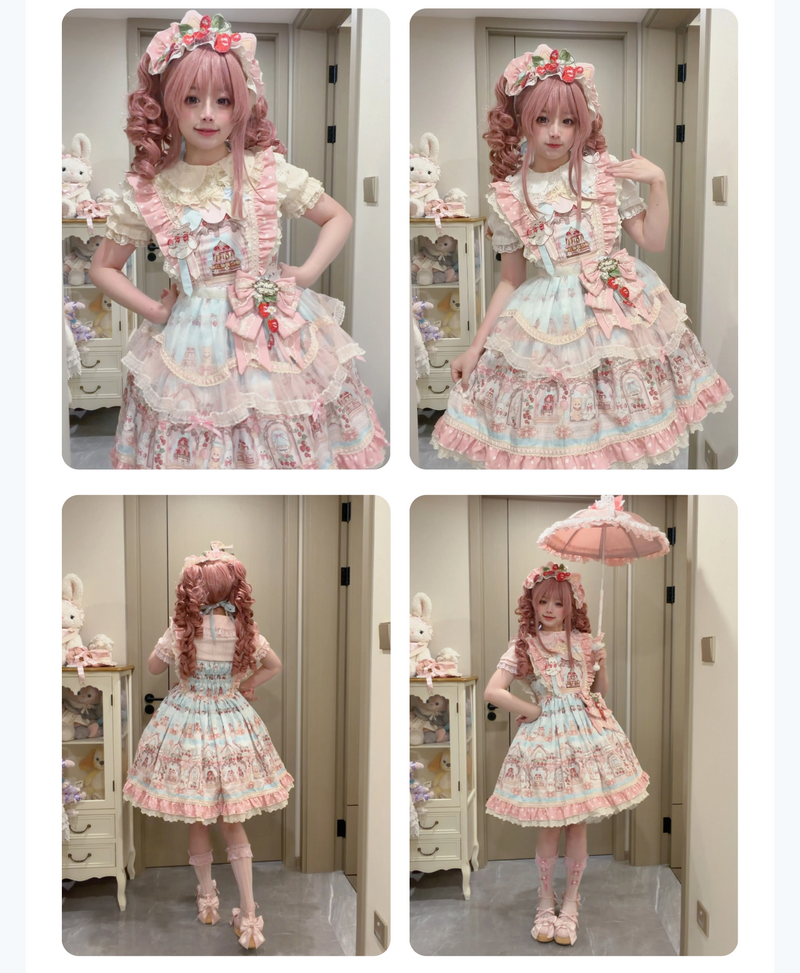 Jelly Girl - Sweet Lolita Spring Dessert - Sweet lolita JSK dress