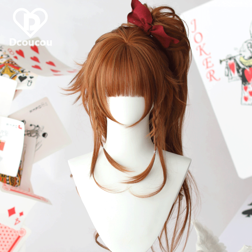 Dcoucou - Gorgeous Star - 70cm Layered Lolita Double Ponytails Wig
