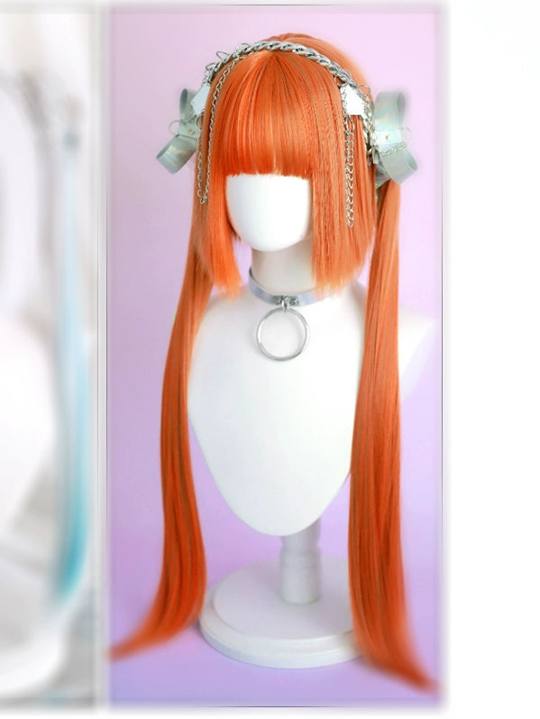 Spot MONKEEP Monkey Bajia, Mechanical Warfighter CYBERAngel Science Fiction Straight Shattered Highlights Tiger Clip Original Wig