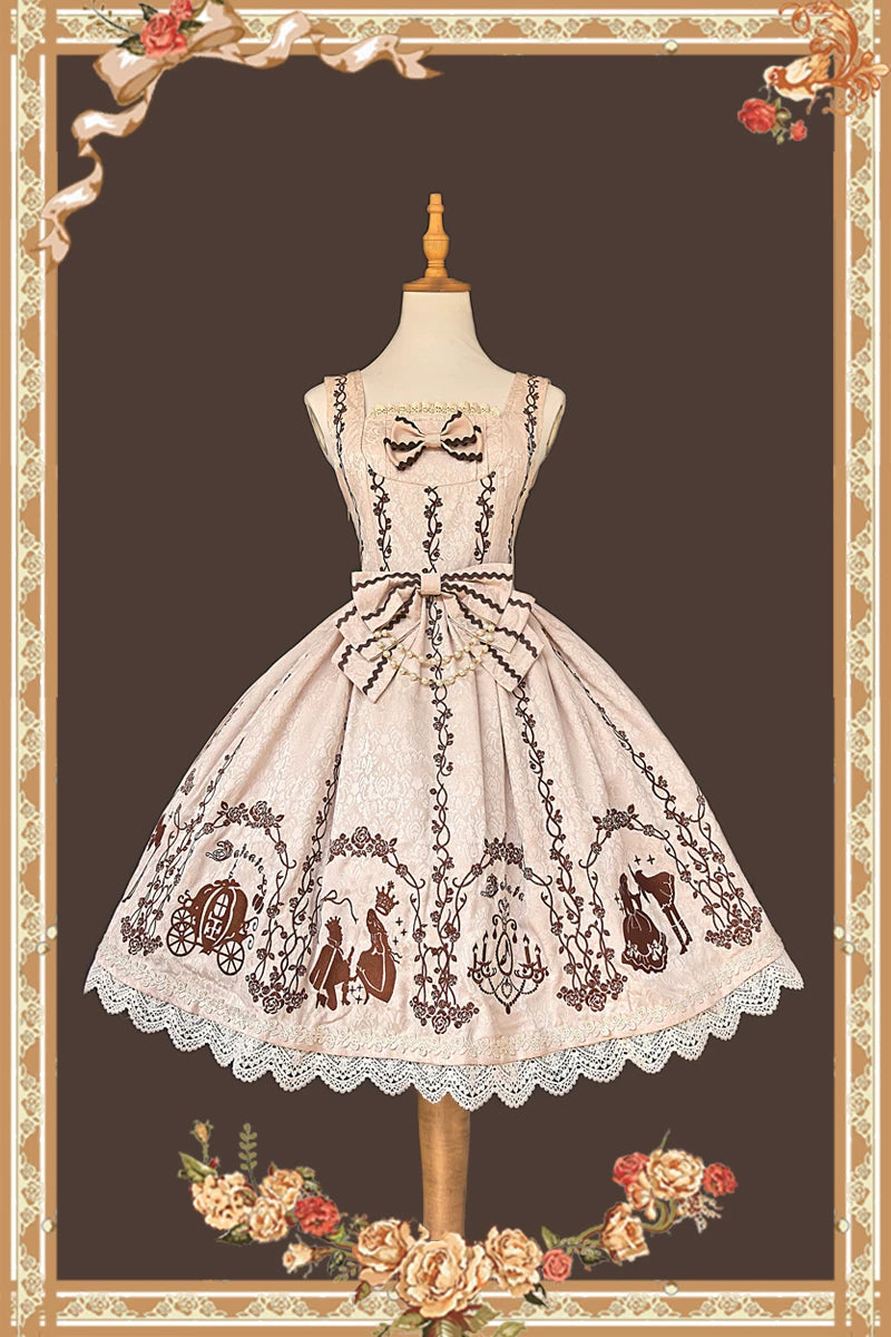 Infanta - Cinderella - Embroidered Velvet or Patterned JSK