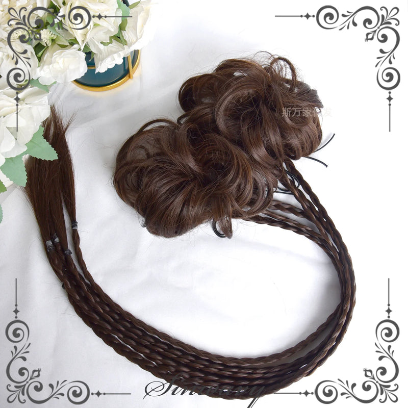 Sinwavy Bubblegum bob wig with clip-on twin ponytails - view 7