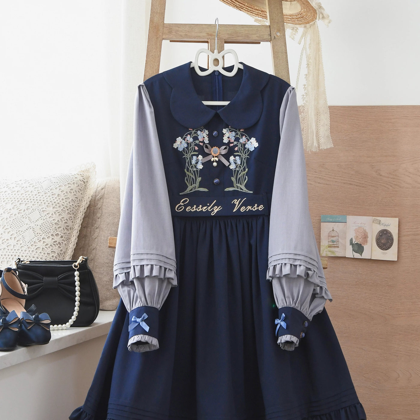 Name of the Wild - Classic Long-Sleeve OP Dress - detail view 7