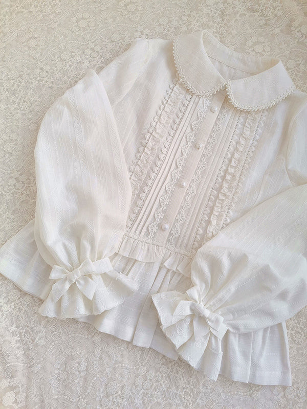 Yilia - Kawaii Lolita Long Sleeve Blouse - Innerwear