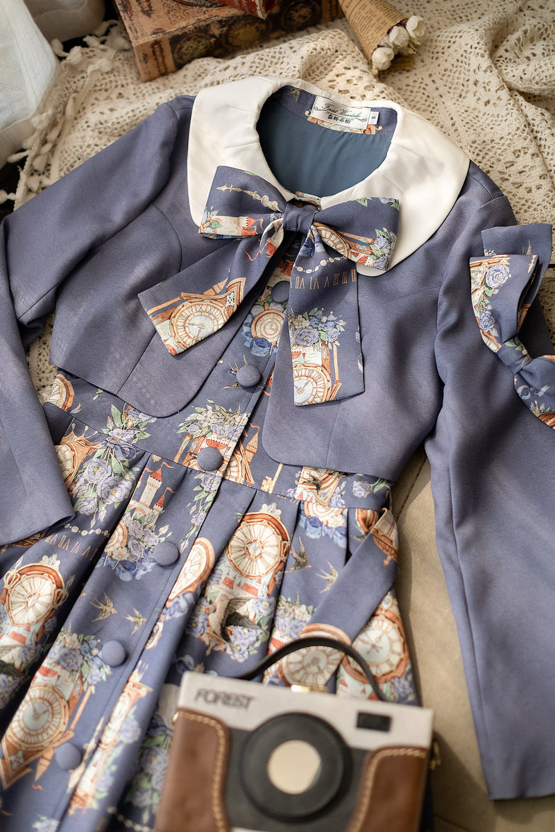 Forest Wardrobe - Classical Lolita Dress and Coat Suit - Outerwear