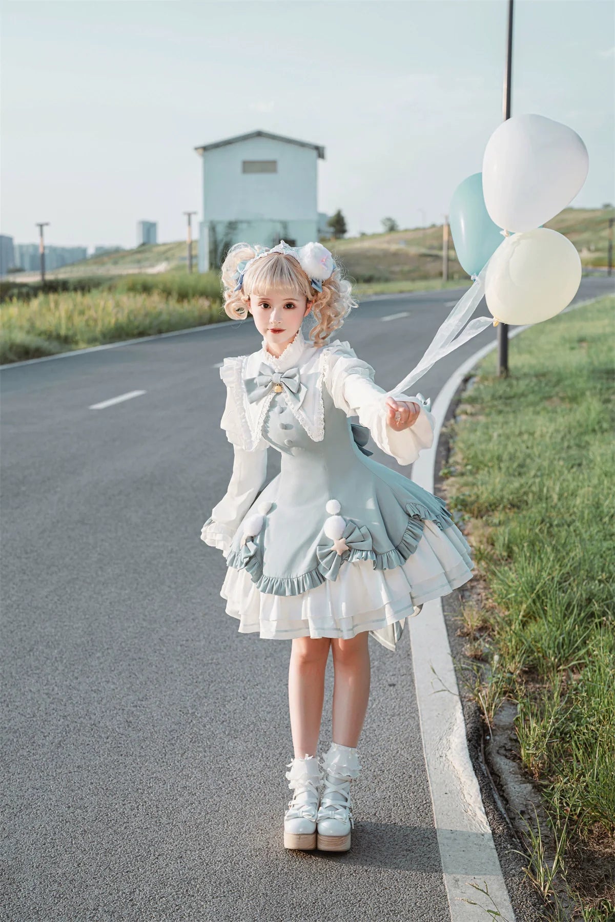 Your Princess - Magic Girl - Sweet Lolita Long Sleeve OP Christmas