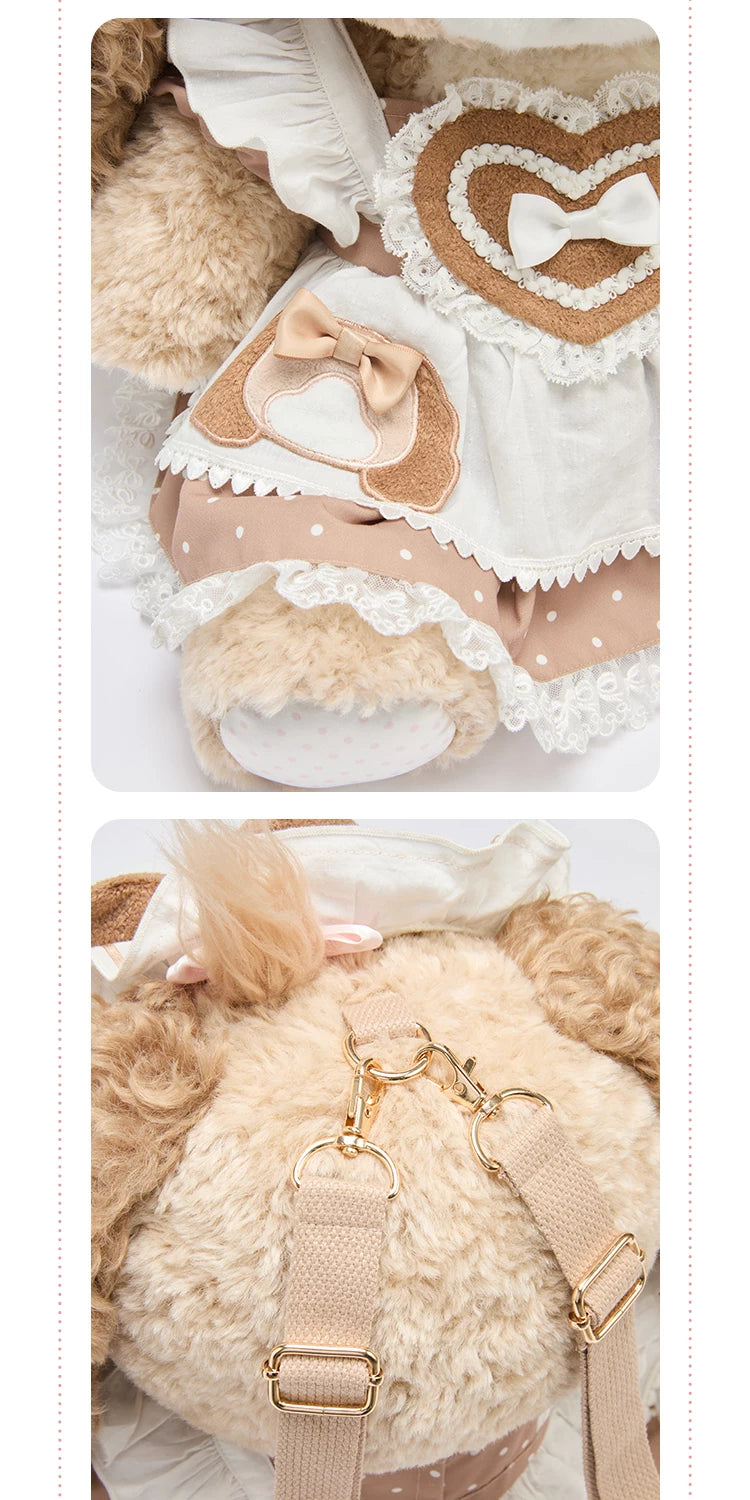 momo - 3rd Anniversary Momo - White Gold 3D Doll Backpack