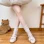 White, all-over small bows / One Size