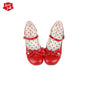 Red Low Heel Includes Red Shoe Clips / 34