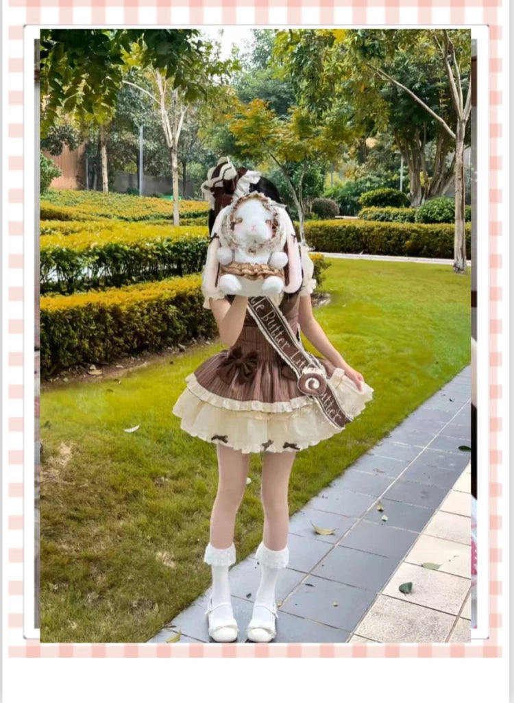 DreamHug Bear - Plush Bunny Lolita Bag - Large plush lop