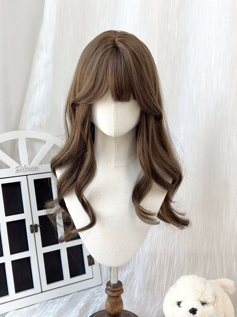 Long curled anime-style wig - view 6
