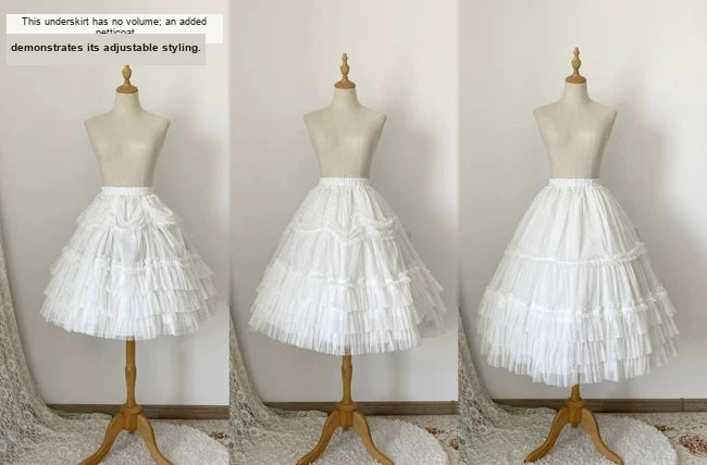 Forest Song - Morning Mist - Adjustable Tulle Petticoat - English product details