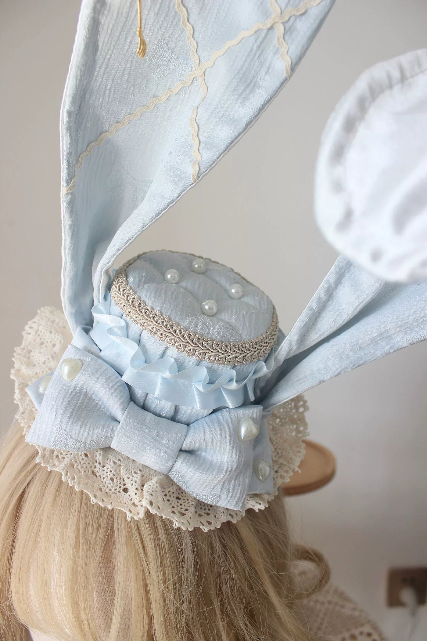 Deer Girl Handmade - Brulee Rabbit - Rabbit-Ear Headwear with Shapeable Ears