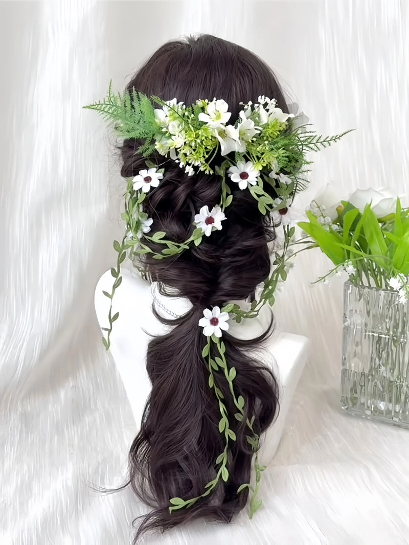 Kunkun Fish black tea long curly wig - view 3