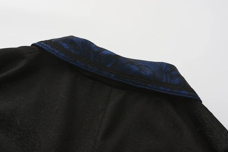 Immortal Thorn - Night of Swordsmanship - Ouji Lolita Long Coat Male Lolita Sleeveless Coat