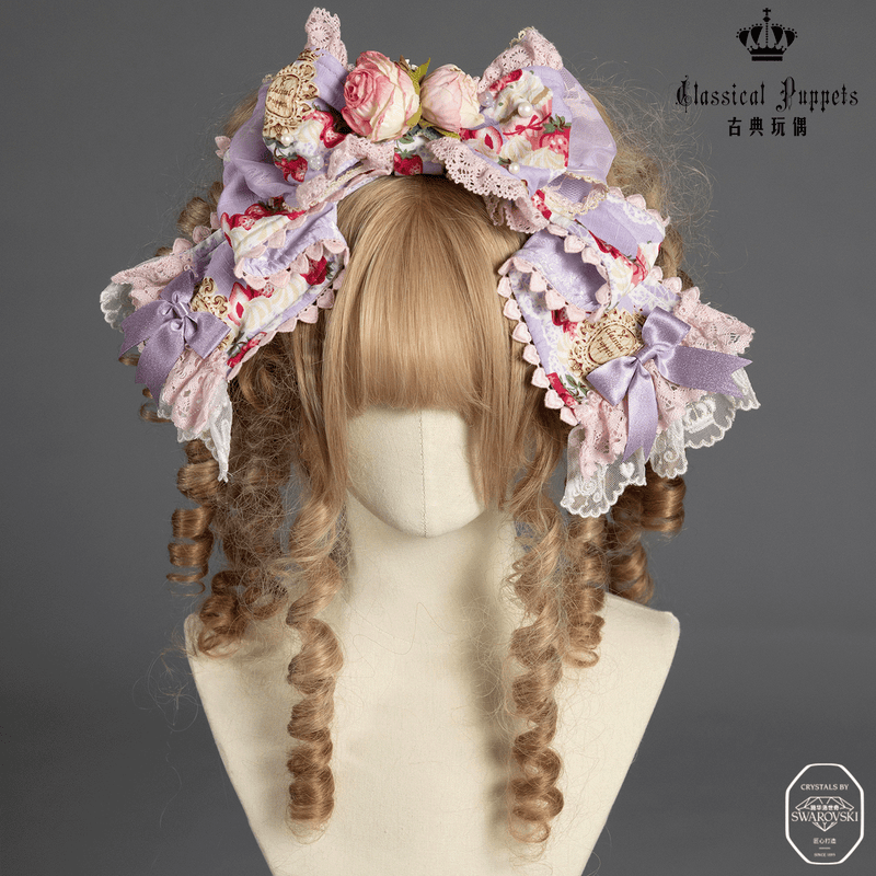 Classical Puppets - Strawberry Cake Princess Hair Accessories Bundle – detail view 10